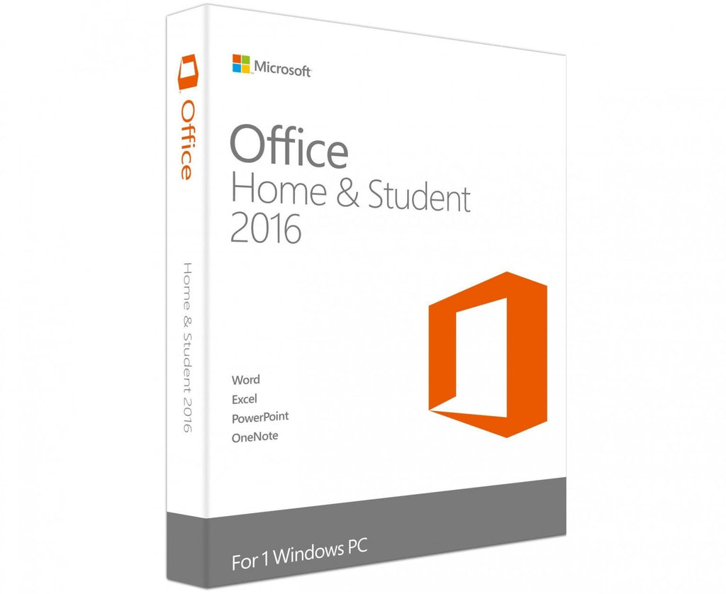 Microsoft Office Home & Student 2016 til Windows – Word, Excel og PowerPoint til hjemme- og studiebrug
