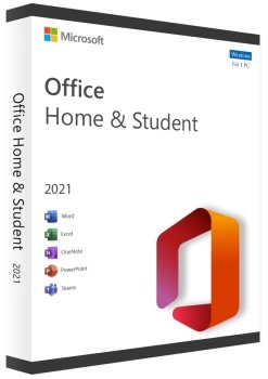 Microsoft Office Home & Student 2021 til Windows – Word, Excel og PowerPoint til studie og hjemmebrug