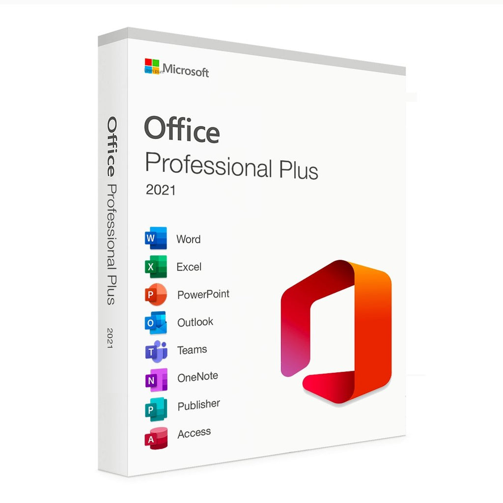 Microsoft Office Professional 2021 til Windows – Word, Excel, PowerPoint, Outlook, Access og Publisher
