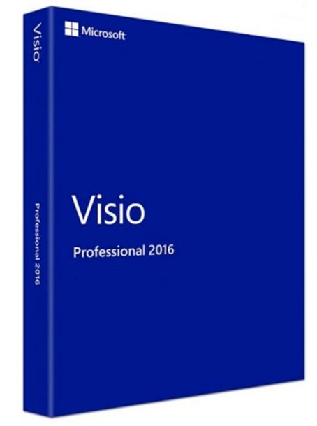 Visio Professional 2016 til Windows til diagrammer, flowcharts og procesvisualisering