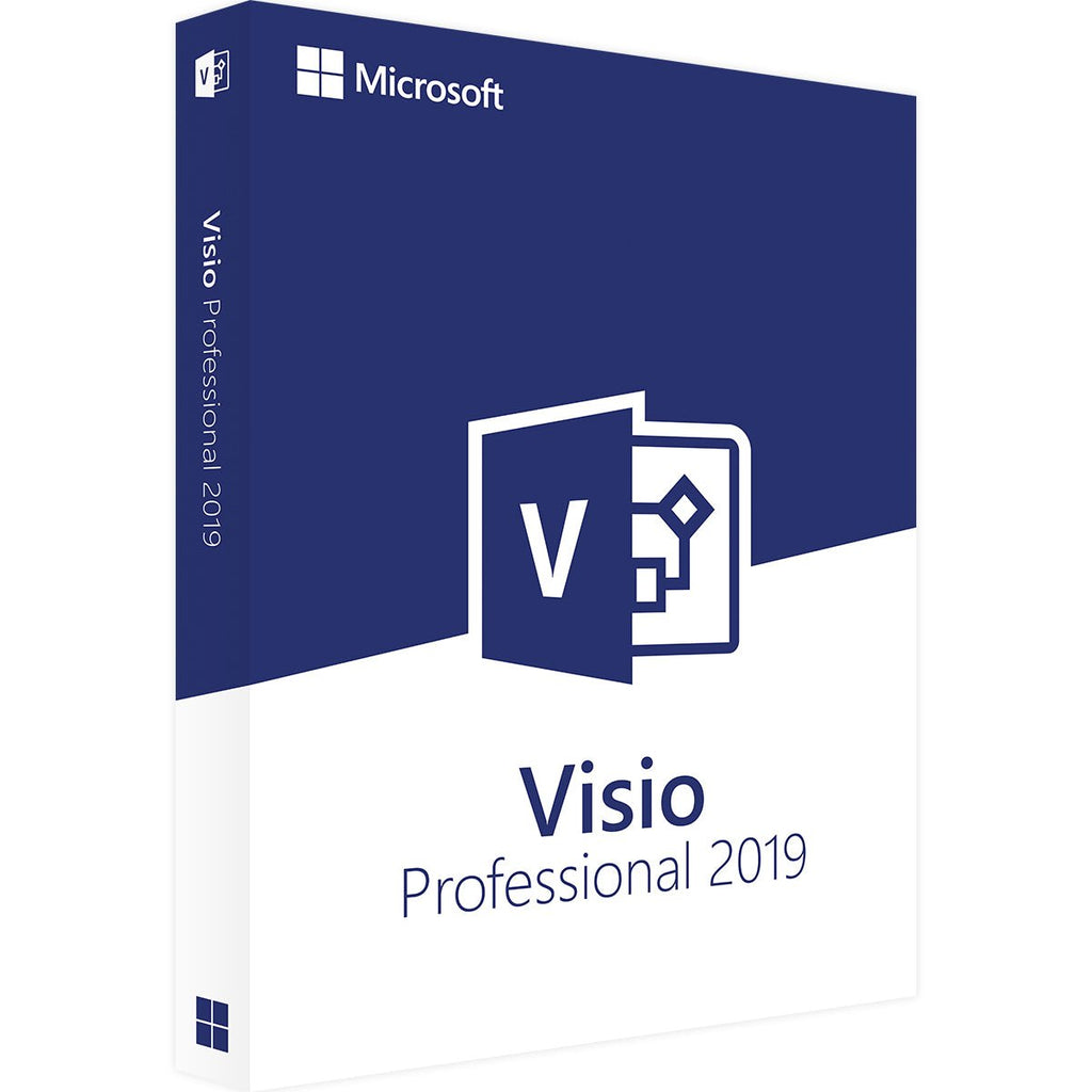 Microsoft Visio Professional 2019 – diagram- og flowchart software til Windows til visualisering af processer