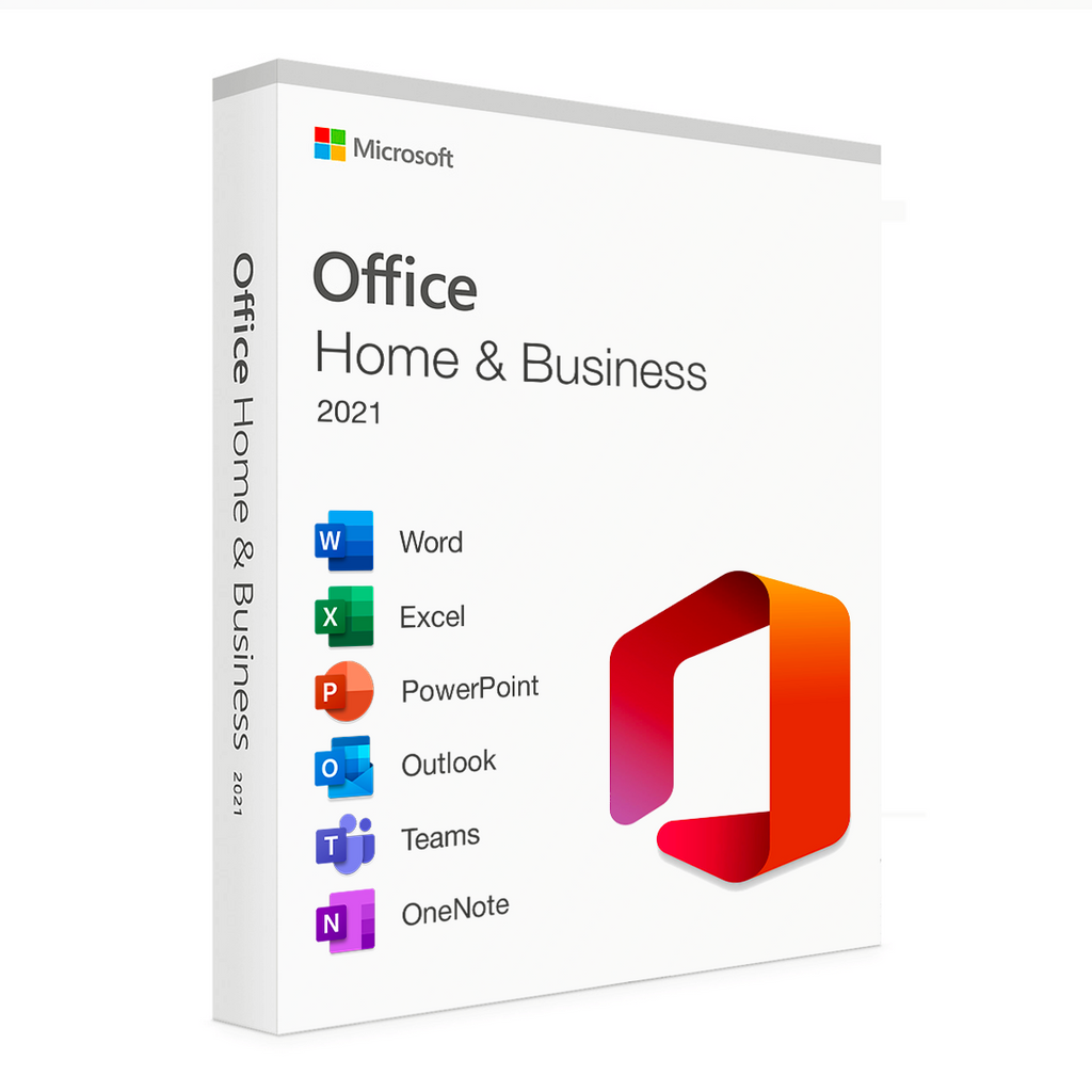 Office Home and Business 2021 til Mac med Word, Excel, PowerPoint og Outlook